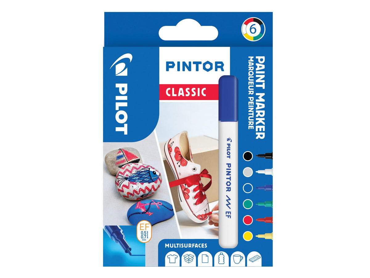Pilot Pintor Classic speedmarker 6 stk