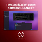 HyperX Eve 1800 teclado Juego USB Negro (4)