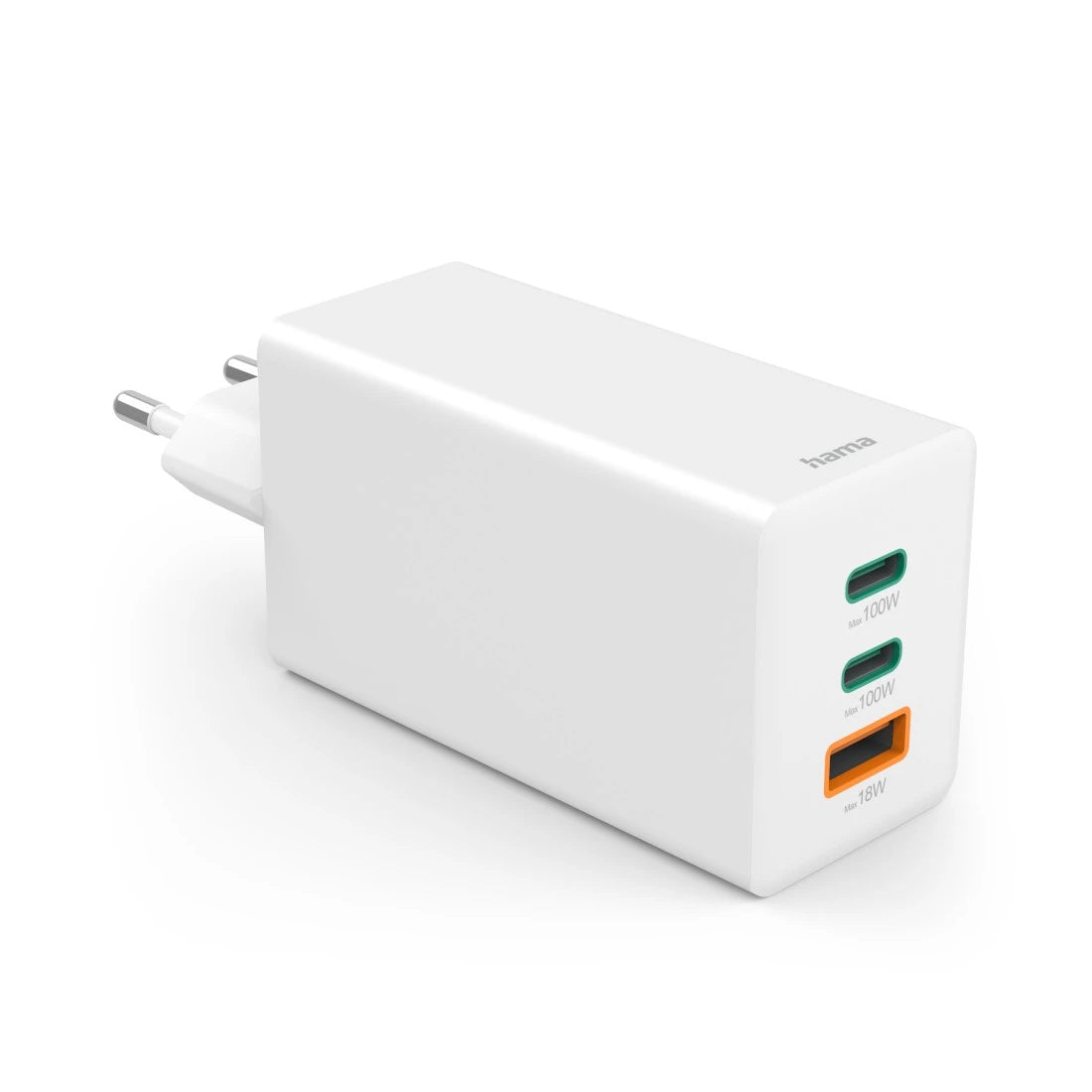 Hama 00201997 cargador de dispositivo móvil Portátil, Smartphone, Tableta Blanco Corriente alterna Carga rápida Interior (2)