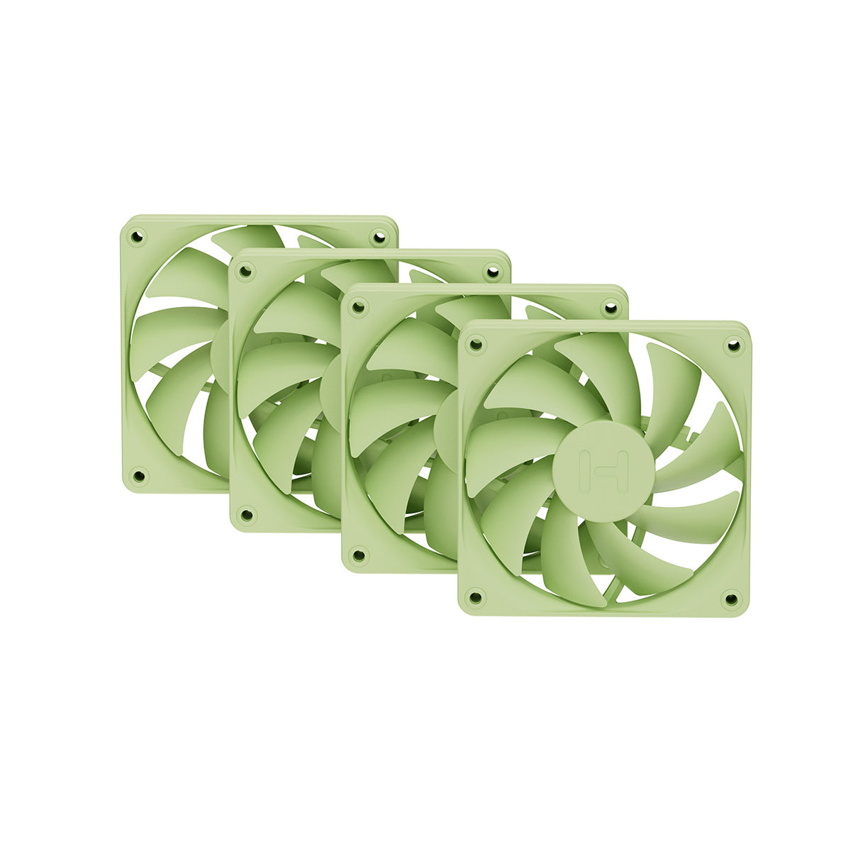 HYTE FAN FA12-MM-4 sistema refrigeración PC Procesador 12cm Verde 4