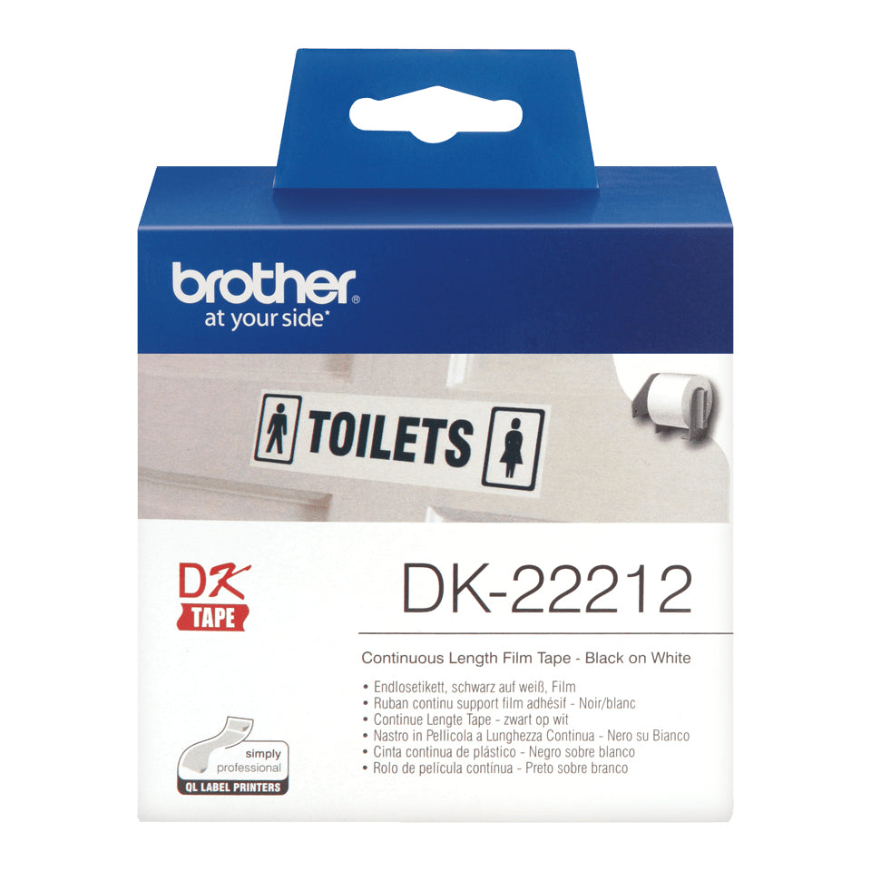Brother DK-22212 cinta para impresora de etiquetas Negro sobre blanco (4)