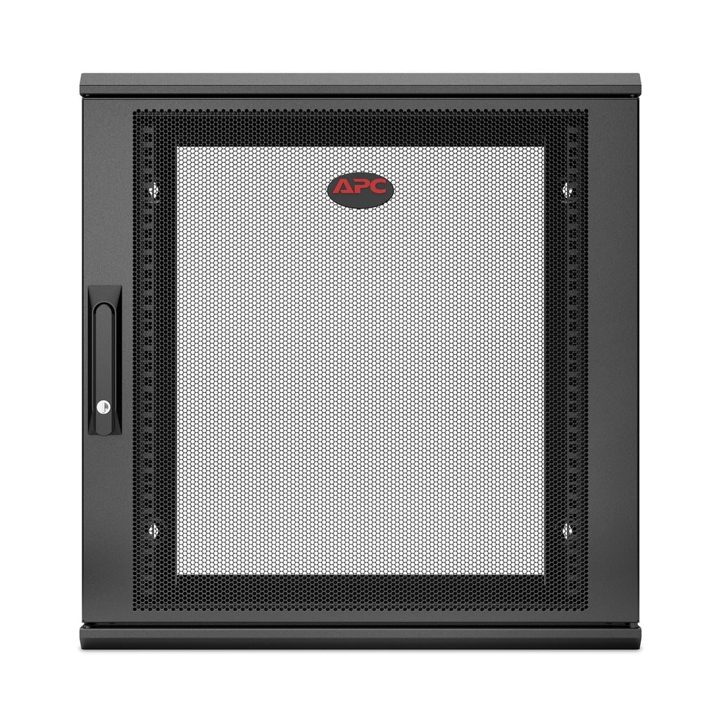 APC NetShelter WX 12U Single Hinged Wall-mount Enclosure 400mm Deep Bastidor de pared Negro (3)