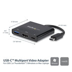 StarTech.com CDP2HDUACP base para portátil y replicador de puertos Alámbrico USB 3.2 Gen 1 (3.1 Gen 1) Type-C Negro (2)