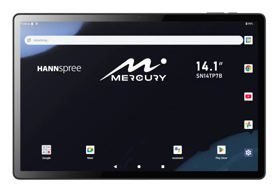 Hannspree Mercury Mediatek LTE 128 GB 35,8 cm (14.1") 6 GB Wi-Fi 5 (802.11ac) Android 15 Negro