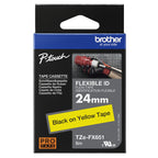 Brother TZE-FX651 cinta para impresora de etiquetas Negro sobre amarillo TZ (6)
