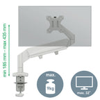 Leitz 64890085 soporte para monitor 81,3 cm (32") Escritorio Gris (4)