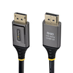 StarTech.com DP21V-1M-DP80-CABLE cable DisplayPort Negro (2)