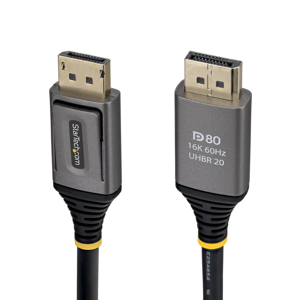 StarTech.com DP21V-1M-DP80-CABLE cable DisplayPort Negro (2)