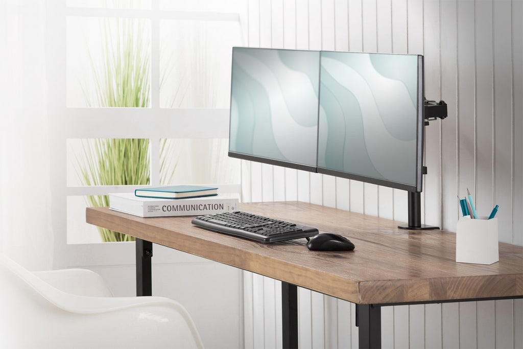 Digitus Support double écran universel avec fixation par serrage (5)