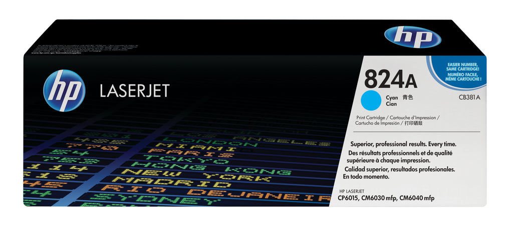 HP 824A Cyan Original LaserJet Toner Cartridge cartucho de tóner 1 pieza(s) (2)