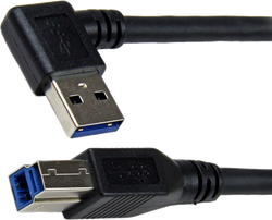 Startech USB3SAB1MRA - Escáner Impresora, Cable USB, USB Type B