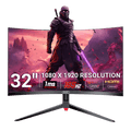 Monitor piXL CM32GF5 81,3 cm 1920 x 1080 píxeles Full HD Negro, Rojo