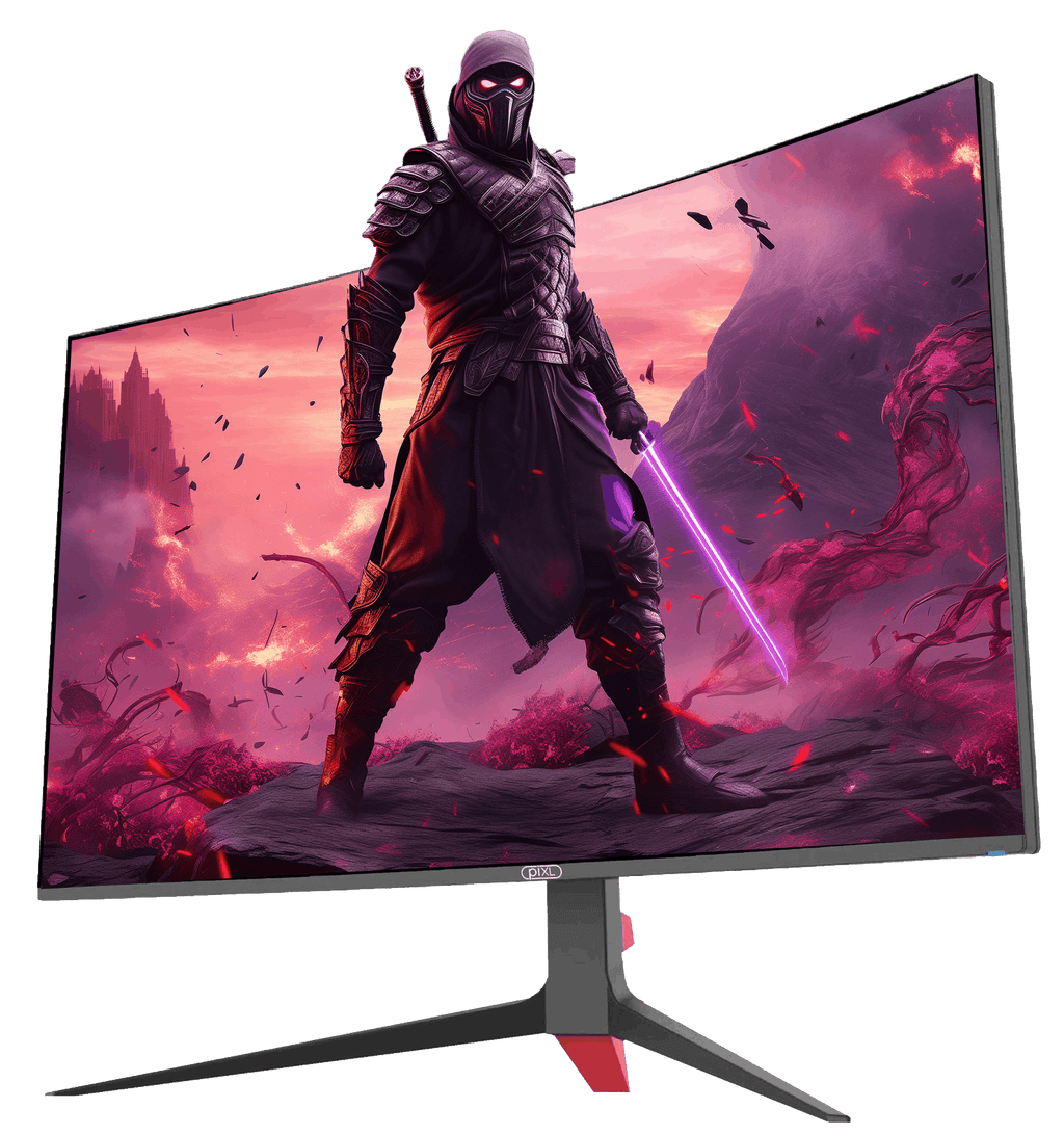Monitor piXL CM32GF5 81,3 cm 1920 x 1080 píxeles Full HD Negro, Rojo