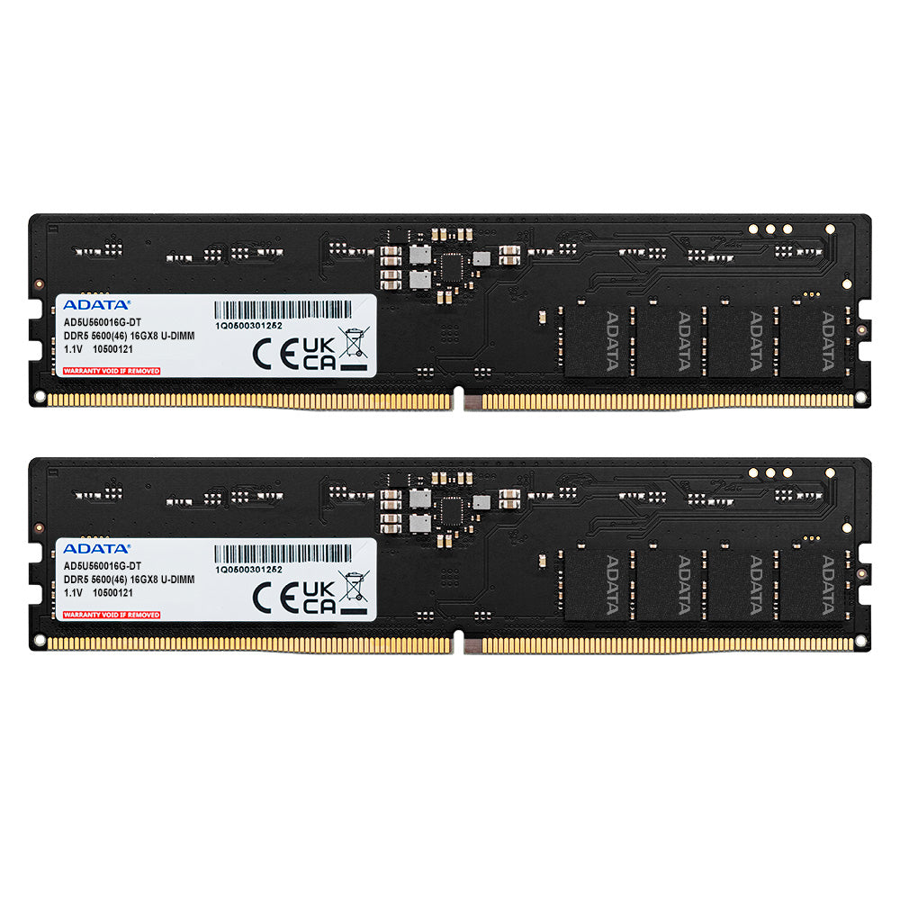 ADATA DDR5 5600 U-DIMM módulo de memoria 32 GB 2 x 16 GB 288-pin DIMM ECC