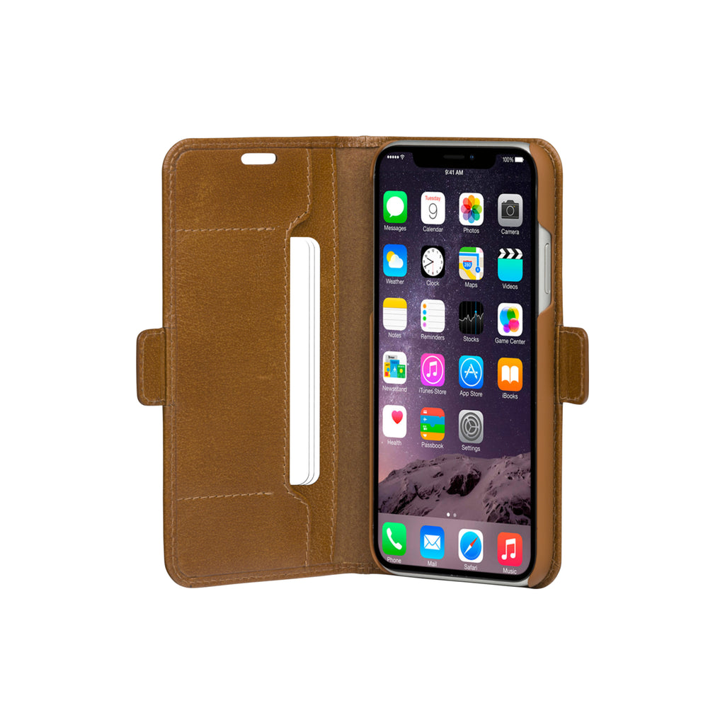 dbramante1928 CPH Slim funda para teléfono móvil 15,5 cm (6.1") Funda cartera Bronceado (2)