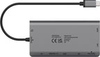 Hypertec ProDock ProDockExtreme Gen2 Alámbrico USB 3.2 Gen 1 (3.1 Gen 1) Type-C Plata (4)