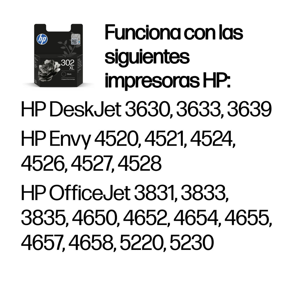 HP 302XL High Yield Black Original Ink Cartridge cartucho de tinta 1 pieza(s) Alto (3)