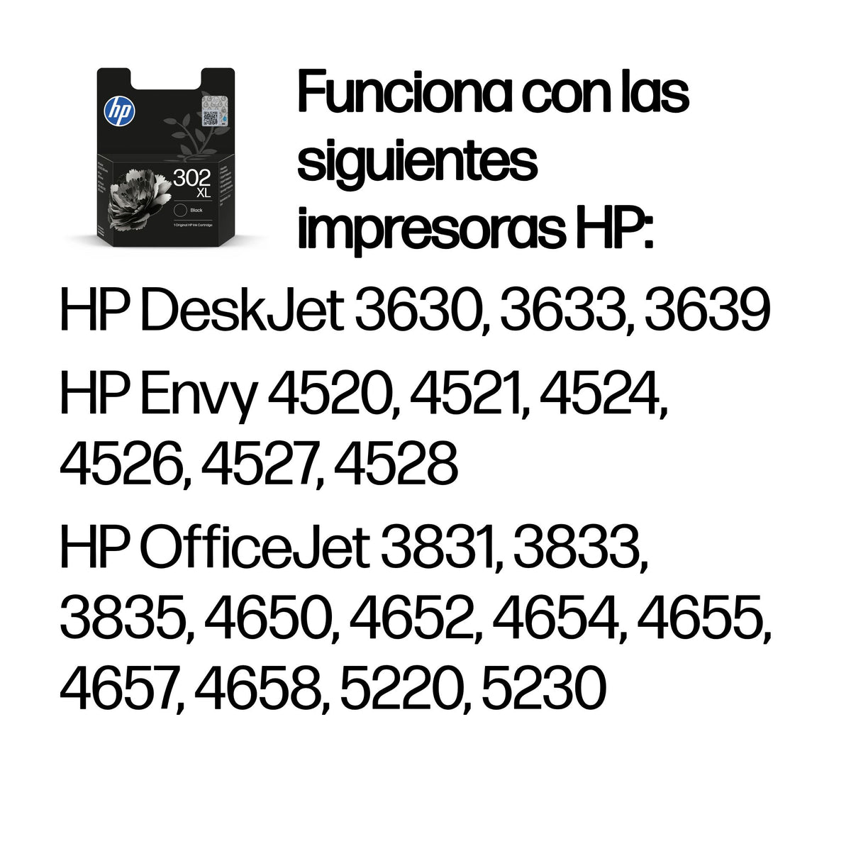HP 302XL High Yield Black Original Ink Cartridge cartucho de tinta 1 pieza(s) Alto (3)