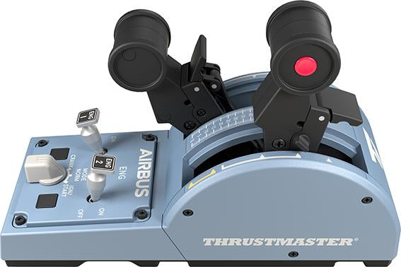 Thrustmaster TCA Quadrant Airbus Edition Negro, Azul USB Simulador de Vuelo Analógico/Digital PC (2)