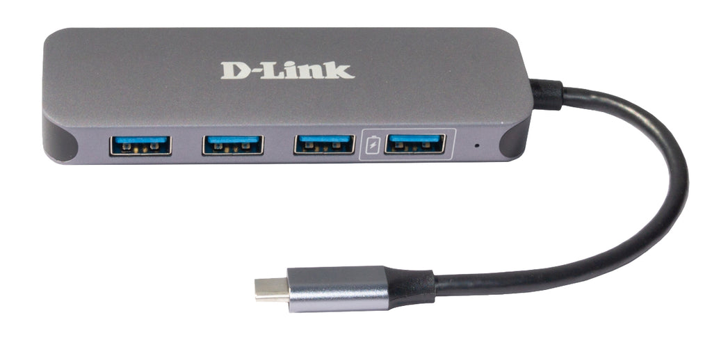 D-Link DUB-2340 hub de interfaz USB Tipo C 5000 Mbit/s Gris (2)