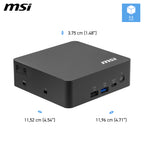 MSI Cubi NUC AI+ 3MG-002EU Copilot+ PC Intel Core Ultra 9 386H 32 GB DDR5-SDRAM 1 TB SSD Windows 11 Pro Mini PC Negro (4)