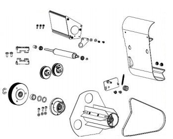 Kit mejora rebobinado de material Zebra P1083347-021 para ZT510 (3)