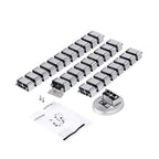 StarTech.com CMVBMOD organizador de cables Escritorio Pasacables Plata 1 pieza(s) (3)