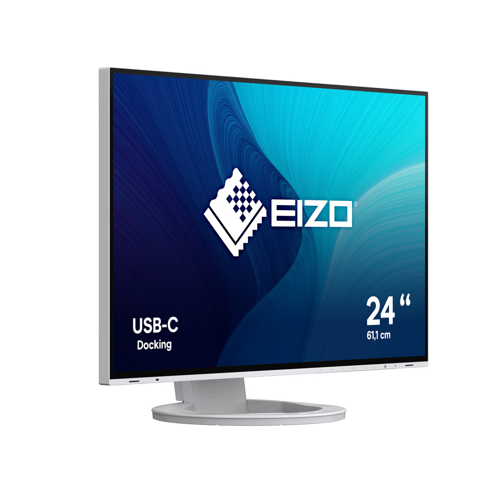 EIZO FlexScan EV2485-WT pantalla para PC 61,2 cm (24.1") 1920 x 1200 Pixeles WUXGA LCD Blanco (8)
