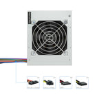 TooQ Fonte Ecopower II unidad de fuente de alimentación 500 W 20+4 pin ATX SFX Plata (9)