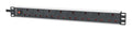 Intellinet 715324 unidad de distribución de energía (PDU) 8 salidas AC 1U Negro, Blanco