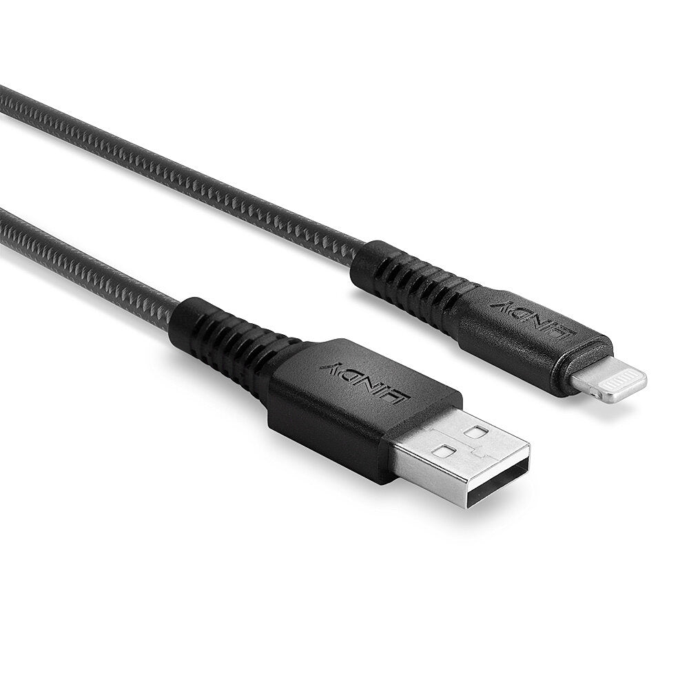 Lindy 31292 cable de conector Lightning 2 m Negro (4)
