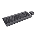 Trust Trezo teclado Ratón incluido Universal RF inalámbrico QWERTY Inglés del Reino Unido Negro (4)