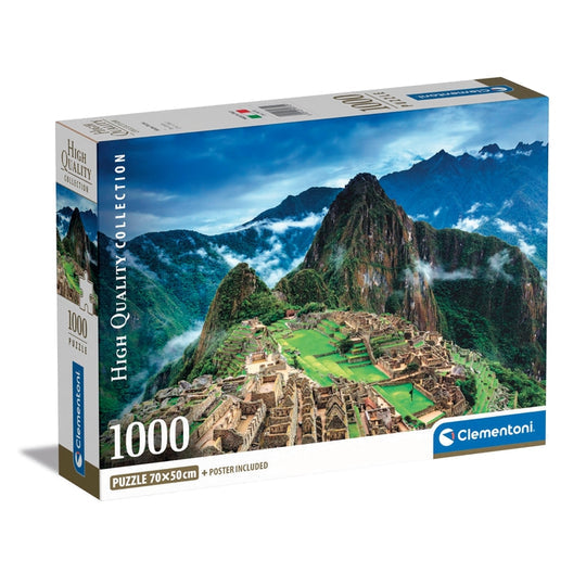 Clementoni Machu Picchu Puzzle rompecabezas 1000 pieza(s) Ciudad