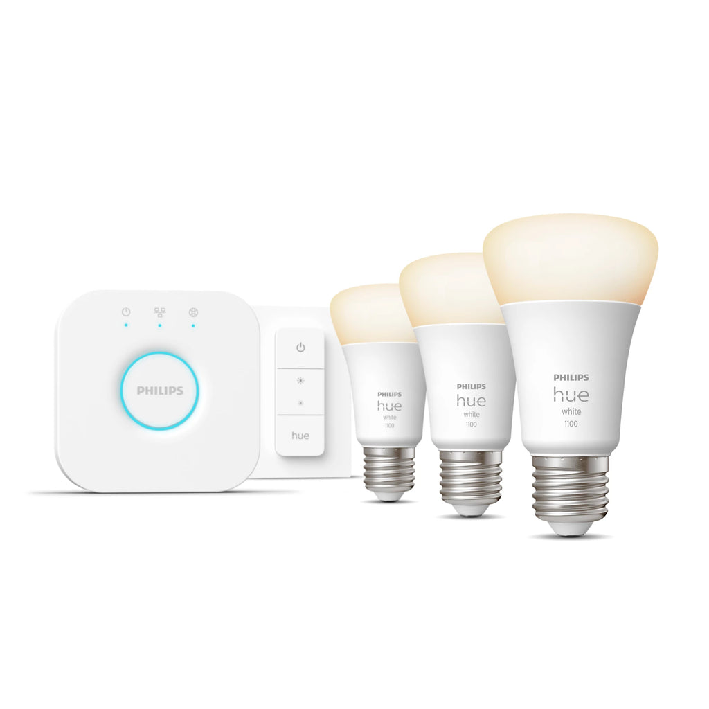 Philips 8719514289130 - Juego de iluminación inalámbrico, bombilla LED x 3, E27