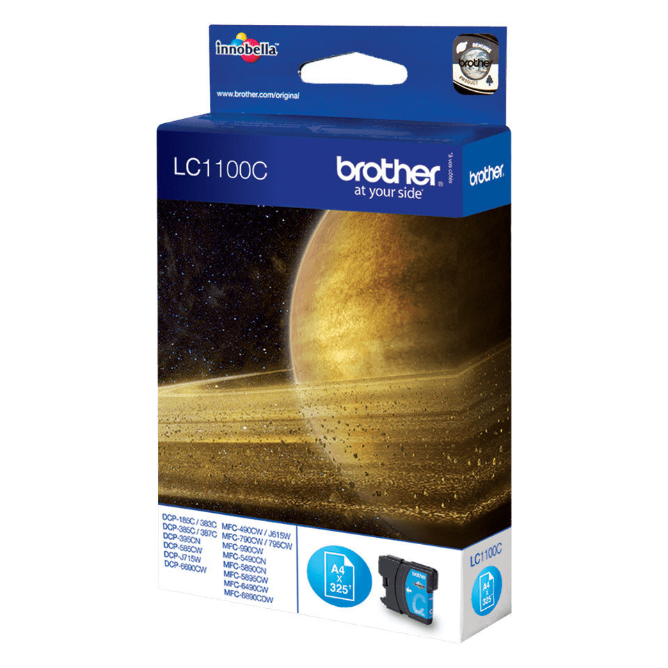 Brother LC1100C cartucho de tinta 1 pieza(s) Original Cian (3)