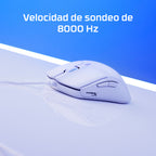 HyperX Pulsefire Haste 2 Wired Black Gaming Mouse ratón Juego Ambidextro USB tipo A 26000 DPI (7)