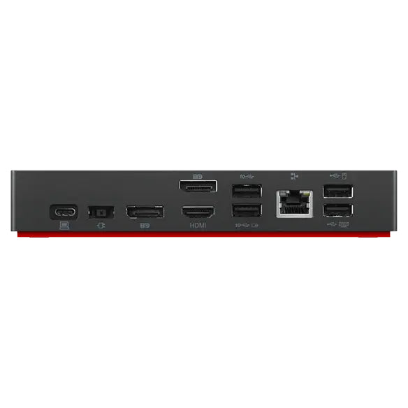 Lenovo 40AY0135UK base para portátil y replicador de puertos Alámbrico USB 3.2 Gen 1 (3.1 Gen 1) Type-C Negro (5)