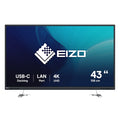 EIZO FlexScan EV4340X-BK pantalla para PC 108 cm (42.5") 3840 x 2160 Pixeles 4K Ultra HD LCD Negro