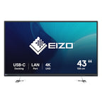 EIZO FlexScan EV4340X-BK pantalla para PC 108 cm (42.5") 3840 x 2160 Pixeles 4K Ultra HD LCD Negro