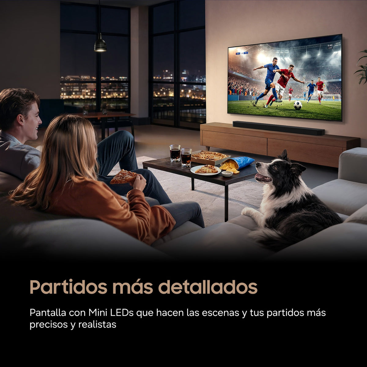 Samsung TU50M73HAUXXC Televisor 127 cm (50") 4K Ultra HD Wifi Negro (3)