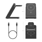 AISENS ASCH-15W4WC064-BK cargador de dispositivo móvil Auriculares, Smartphone, Reloj inteligente Cargador inalámbrico Interior (6)