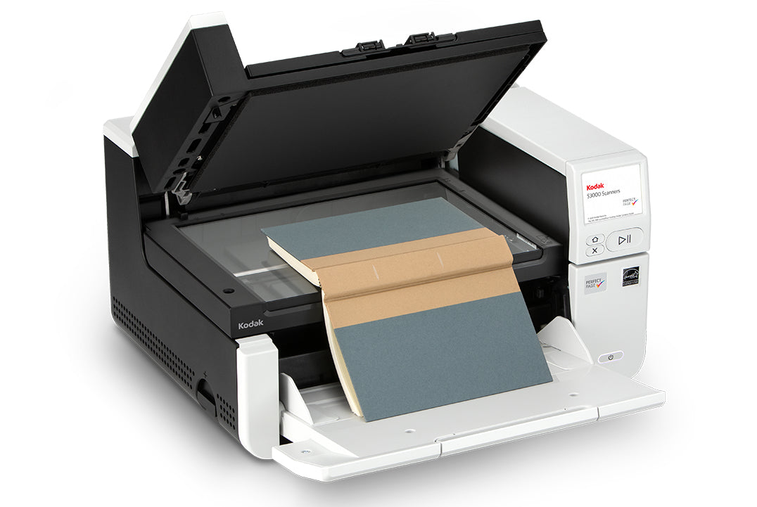 Kodak S3060F Escáner plano y alimentador automático de documentos (ADF, Automatic Document Feeder) 600 x 600 DPI A3 Negro, Blanco (2)