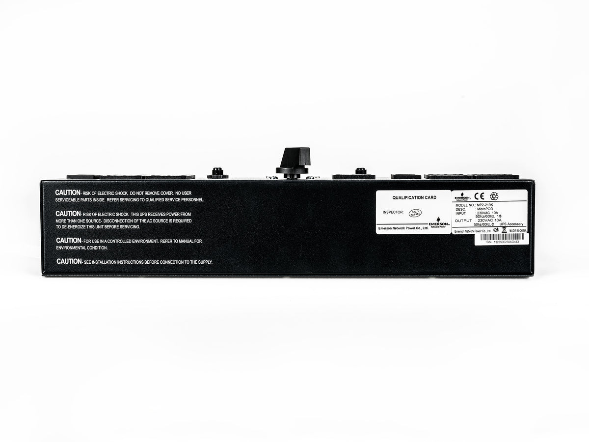 Vertiv Liebert MP2-210K unidad de distribución de energía (PDU) 4 salidas AC 2U Negro (5)