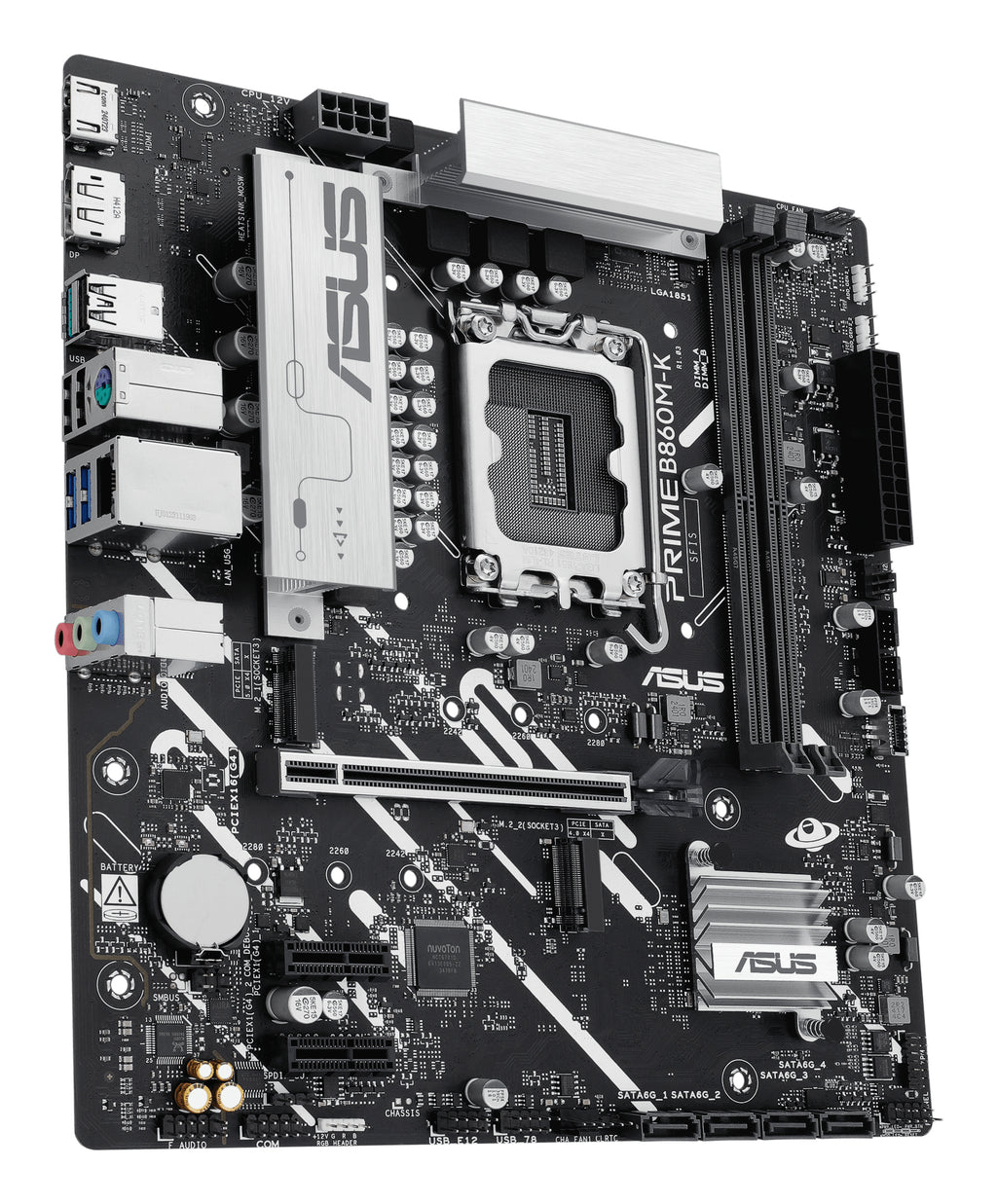 ASUS PRIME B860M-K Intel B860 LGA 1851 (Socket V1) micro ATX (4)