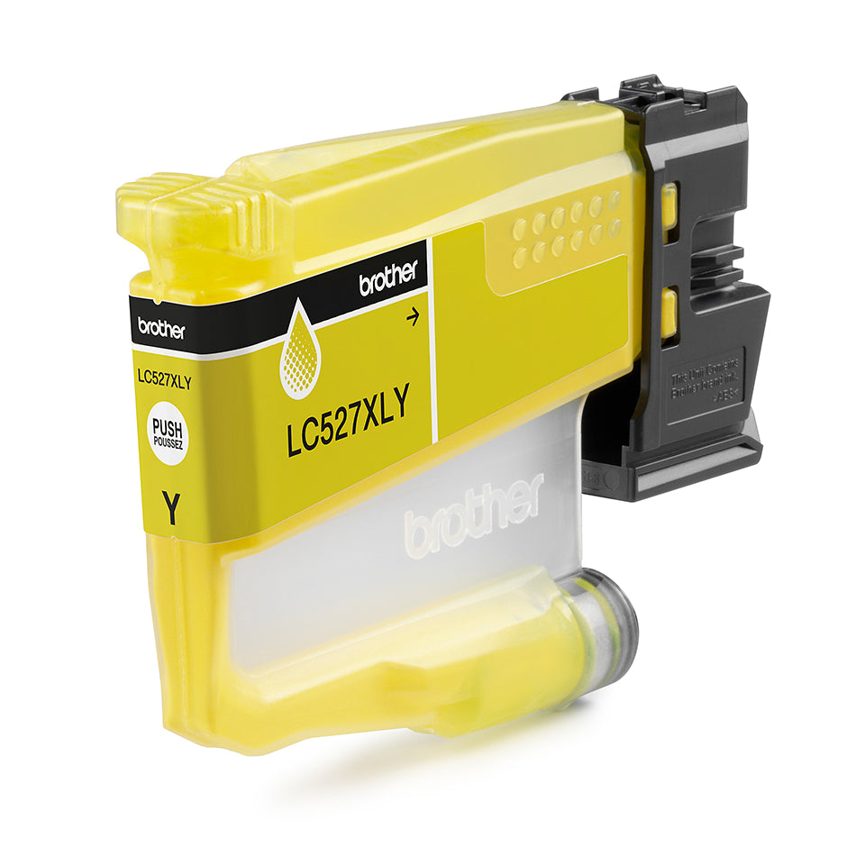 Brother LC527XLY cartucho de tinta 1 pieza(s) Original Alto rendimiento (XL) Amarillo (5)