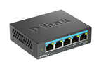 D-Link Conmutador Multi-Gigabit de 5 Puertos No Administrado 2.5G Ethernet