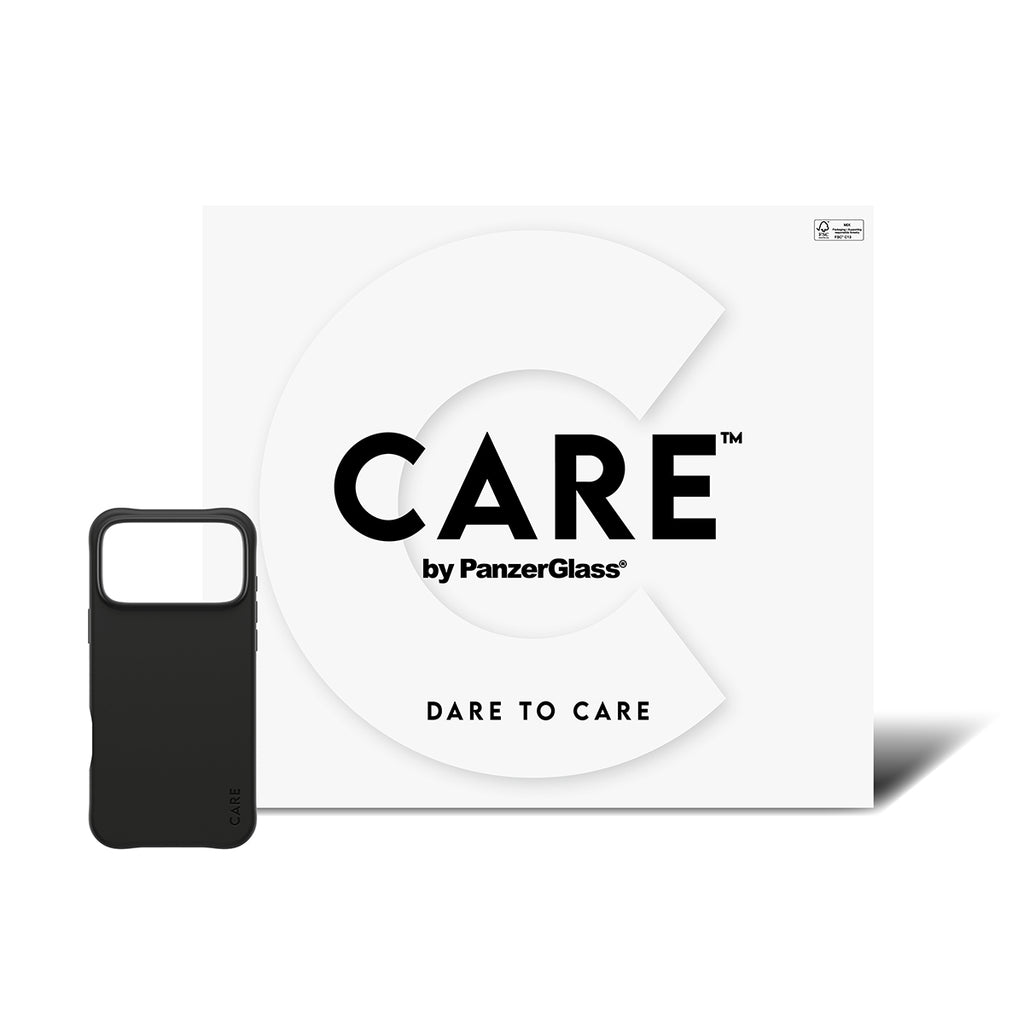 PanzerGlass CARE™ by ® Samba Case Black w. MagSafe iPhone 17 Pro Max | Bulk funda para teléfono móvil Negro (2)