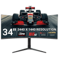 Monitor gaming ultrapanorámico piXL CM34C7 34 pulgadas, 165Hz, 1,5ms, 3440x1440