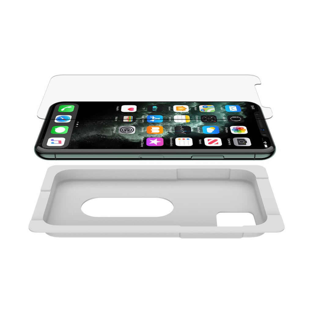 Protector de pantalla para teléfono móvil - cristal - para Apple iPhone 11 Pro, X, XS