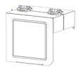 Kit de repuesto tapa de material Zebra P1112750-001 (2)